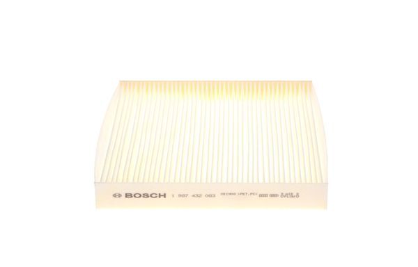 BOSCH 1987432083 Cabin Air Filter 219mm Length Particulate Fits Citroën Peugeot