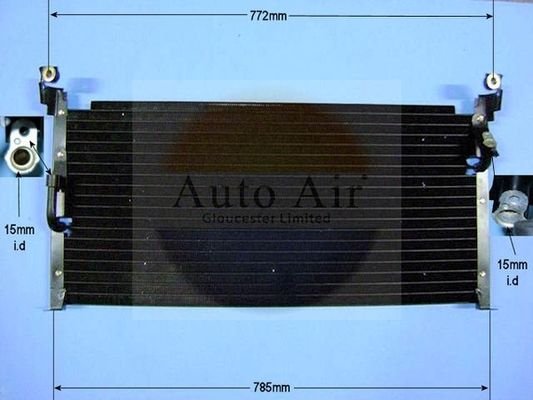 AUTO AIR 16-1022 Air Conditioning Condenser A/C Air Con Fits Toyota RAV4
