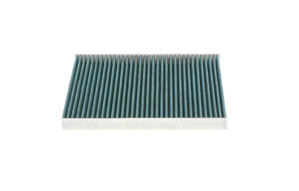 BOSCH 0986628541 Cabin Air Filter 201mm Length Activated Carbon Fits Fiat Ford