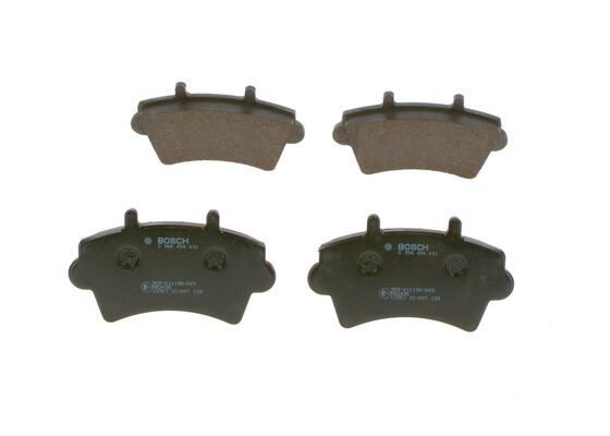 BOSCH 0986494031 Brake Pad Set For Disc Brake Front Fits Opel Renault Vauxhall