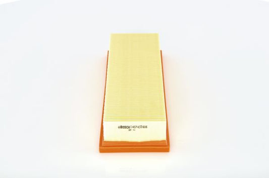 BOSCH 1457433606 Air Filter 297mm Length Insert Fits Citroën Peugeot Renault