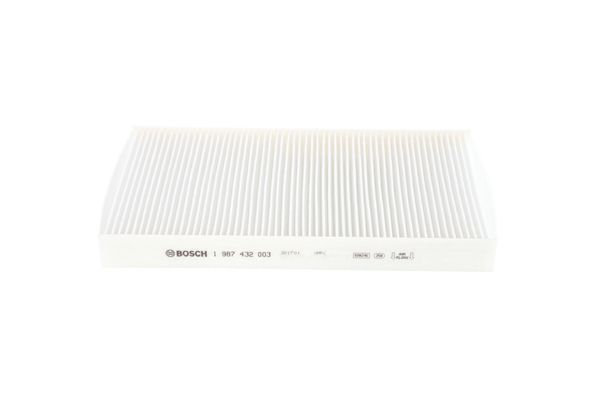 BOSCH 1987432003 Cabin Air Filter 290mm Particulate Fits Alfa Romeo Fiat Lancia