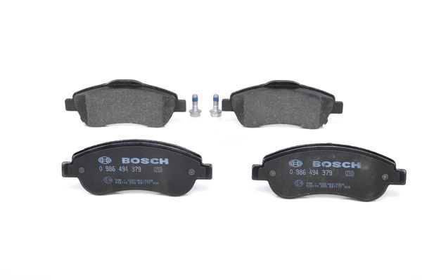 BOSCH 0986494379 Brake Pad Set For Disc Front 19mm Thickness Fits Honda CR-V