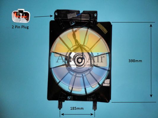 AUTO AIR 05-1412 Radiator Fan Electric Motor Centre Cooling Fits Honda CR-V