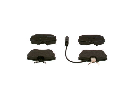 BOSCH 0986494051 Brake Pad Set For Disc Brake Rear 16.5mm Thickness Fits VW