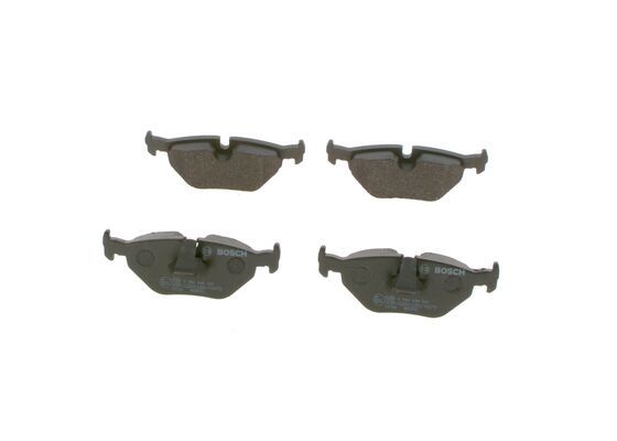 BOSCH 0986494009 Disc Brake Pad Set Rear Low-Metallic Fits BMW 5 Series