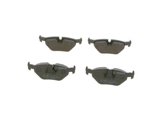 BOSCH 0986494009 Disc Brake Pad Set Rear Low-Metallic Fits BMW 5 Series