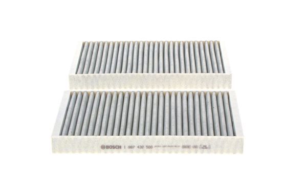 BOSCH 1987432500 Cabin Air Filter 266mm Activated Carbon Fits Renault Laguna