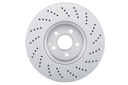 BOSCH 0986479408 Brake Disc Front Perforated Vented For Mercedes C-Class E-Class