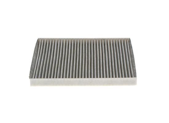 BOSCH 1987435583 Cabin Air Filter 205mm Length Activated Carbon Fits Fiat Ford