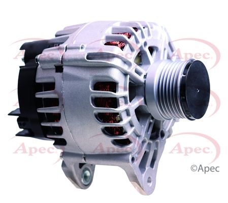Alternator with Belt Pulley APEC AAL2014 Fits Dacia Renault Captur Clio Duster