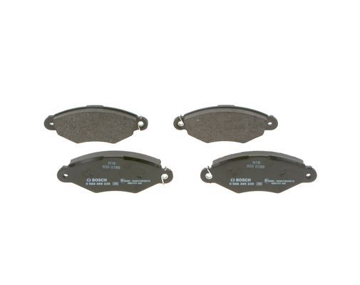 BOSCH 0986495235 Brake Pad Set For Disc Brake Front Fits Citroën Nissan Renault
