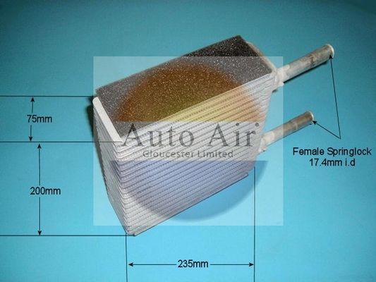 AUTO AIR 21-6041 Air Conditioning Evaporator A/C Air Con Replacement Fits Ford