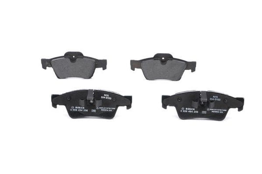 BOSCH 0986494256 Disc Brake Pad Set Rear Low-Metallic Fits Mercedes-Benz