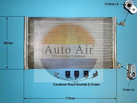 AUTO AIR 16-1279 Air Conditioning Condenser A/C Air Con Fits Renault Espace