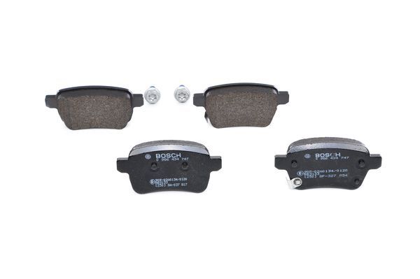 BOSCH 0986494747 Brake Pad Set For Disc Rear 17mm Thickness Fits Opel Vauxhall