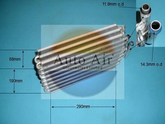 AUTO AIR 21-0086 Air Evaporator A/C Air Con Air Conditioning Fits BMW 3 Series