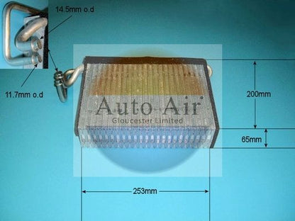 AUTO AIR 21-5603 Air Evaporator A/C Air Conditioning Fits BMW 3 Series X3