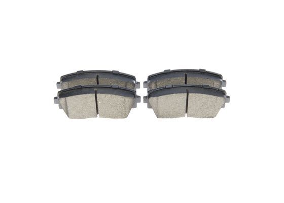 BOSCH 0986494688 Brake Pad Set For Disc Front 16.6mm Thickness Fits Kia Picanto