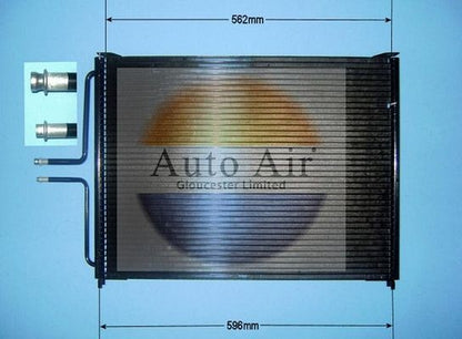 AUTO AIR 16-1278 Air Conditioning Condenser Fits Renault Avantime Espace