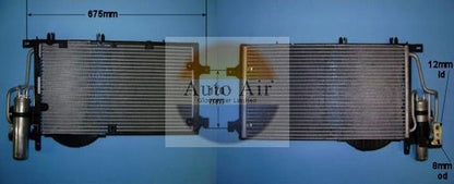 AUTO AIR 16-6213 Air Conditioning Condenser A/C Air Con Replacement For Vauxhall
