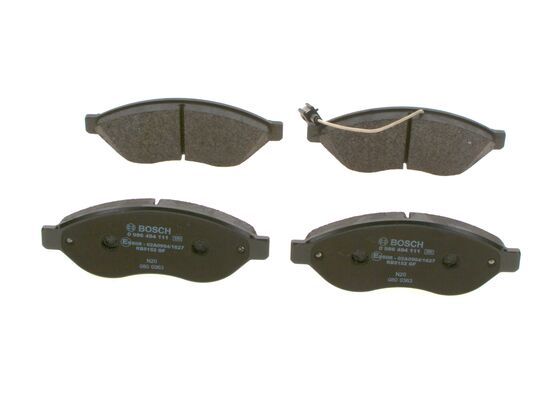BOSCH 0986494111 Brake Pad Set For Disc Brake Fits CITROËN FIAT LANCIA PEUGEOT
