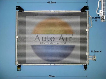 AUTO AIR 16-0005 Air Conditioning Condenser A/C Air Con Fits SSANGYONG DAEWOO