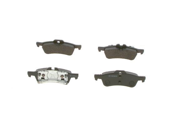 BOSCH 0986494063 Brake Pad Set For Disc Brake Rear 16.1mm Thickness Fits Mini