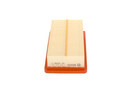 BOSCH 1457432183 Air Filter 245mm Length Insert Fits Alfa Romeo Fiat Lancia