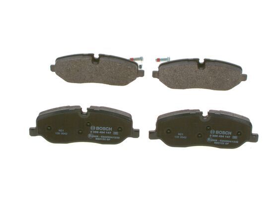 BOSCH 0986494147 Brake Pad Set For Disc Front 18.2mm Thickness Fits Land Rover