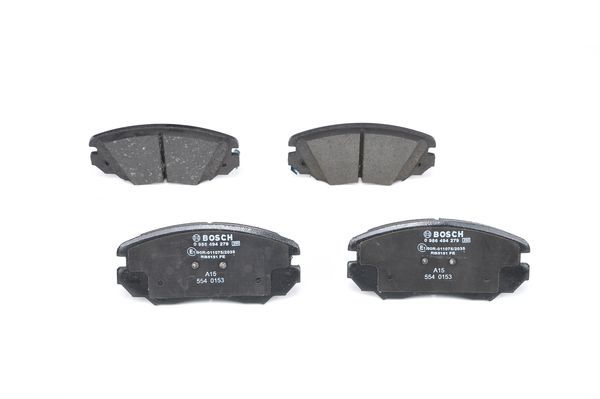 BOSCH 0986494279 Brake Pad Set For Disc Brake Front Fits Opel Saab Vauxhall