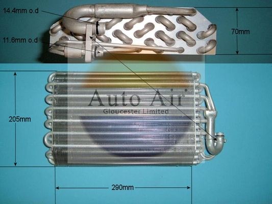 AUTO AIR 21-5660 Air Evaporator A/C Air Con Air Conditioning Fits BMW 5 Series