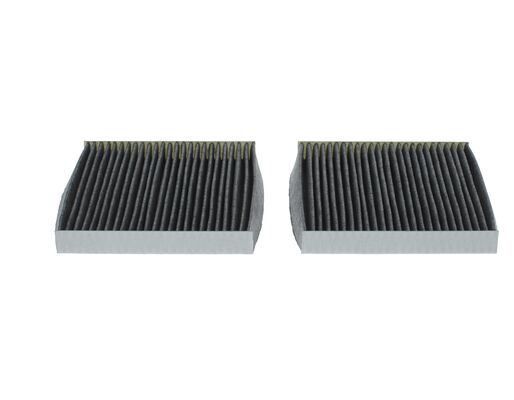 BOSCH 1987432542 Cabin Air Filter 188mm Length Activated Carbon Fits BMW X3 X4