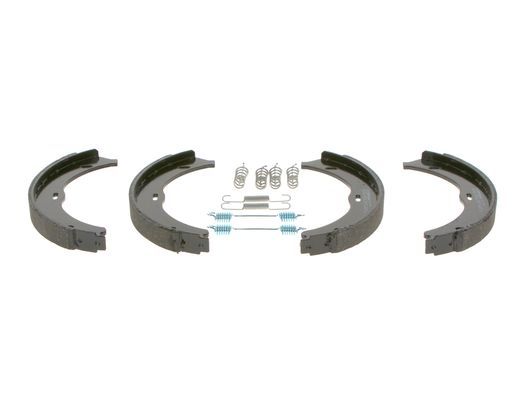 BOSCH 0986487718 Brake Shoe Set For Parking Brake Rear Fits Mercedes-Benz