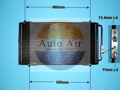 AUTO AIR 16-1215 Air Conditioning Condenser A/C Air Con Fits MG MG TF MGF
