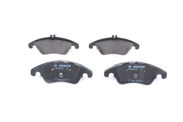 BOSCH 0986494263 Brake Pad Set For Disc Front 19mm Thickness Fits Mercedes-Benz