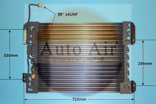 AUTO AIR 16-1086A Air Conditioning Condenser A/C Fits MERCEDES-Benz A9405000254