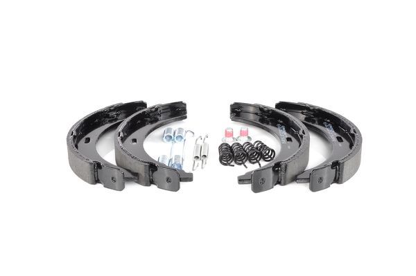 BOSCH 0986487582 Parking Brake Shoe Set Rear Fits Chrysler Mercedes-Benz