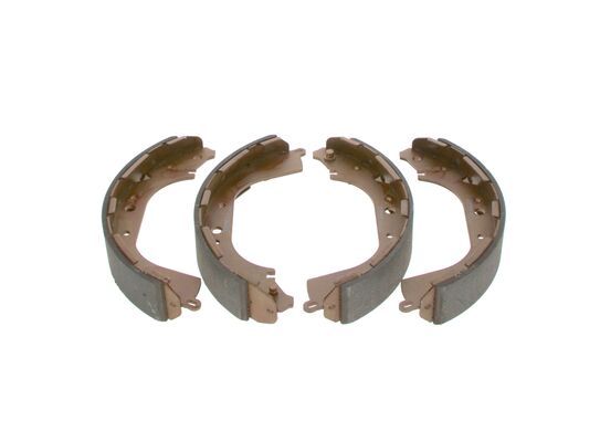 BOSCH 0986487464 Brake Shoe Set Rear 51mm Width Braking System Fits Nissan