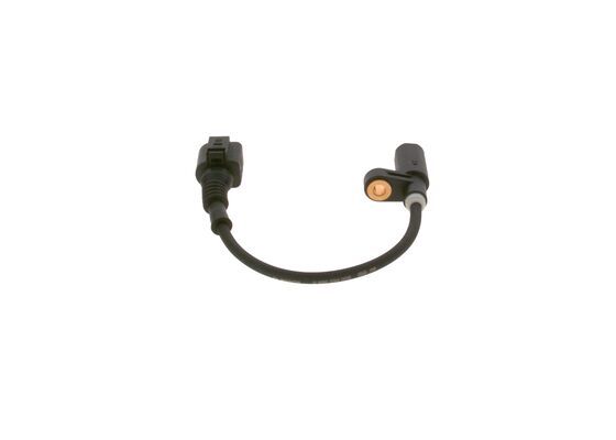 BOSCH 0986594008 Wheel Speed Sensor Rear With Cable Fits Audi Seat Skoda VW