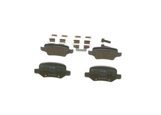 BOSCH 0986494023 Brake Pad Set For Disc Brake Rear 13.3mm Thickness Fits B-Class