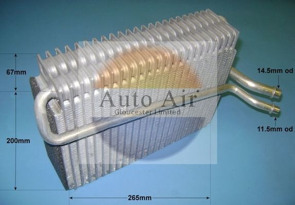 AUTO AIR 21-5601 Air Evaporator A/C Air Con Air Conditioning Fits Peugeot 306