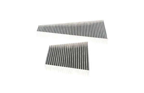 BOSCH 1987435506 Cabin Air Filter 345mm Length Activated Carbon Fits Bentley VW