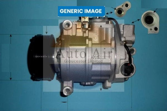 AUTO AIR 14-0317 Air Compressor A/C Air Con Air Conditioning Fits Ford Focus