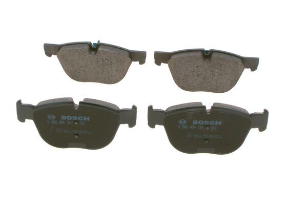 BOSCH 0986494191 Brake Pad Set For Disc Brake Front 76.8mm Height Fits BMW X5 X6