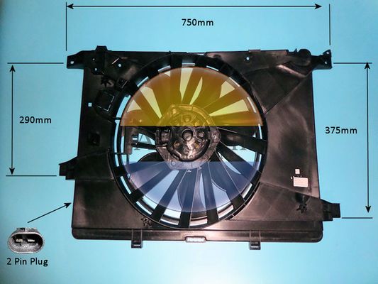 AUTO AIR 05-1022 Radiator Fan Electric Motor Centre Cooling Fits Alfa Romeo