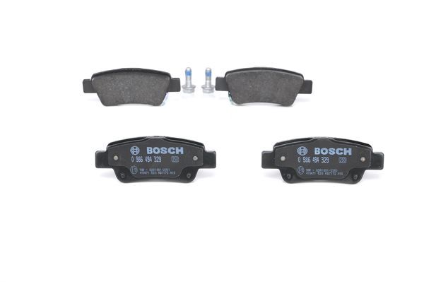 BOSCH 0986494329 Brake Pad Set For Disc Rear 16.5mm Thickness Fits Honda CR-V