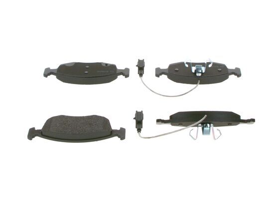 BOSCH 0986494463 Brake Pad Set For Disc Brake Front Fits 500 C Punto Punto Evo