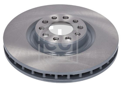 2x Front Brake Discs Braking Febi Bilstein 186033 Fits Alfa Romeo Giulia Stelvio