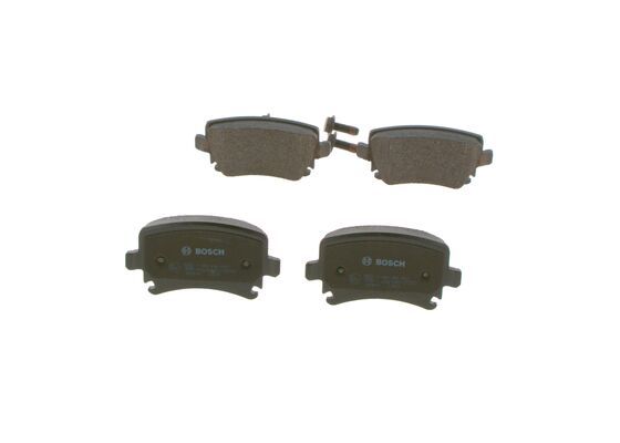 BOSCH 0986494053 Brake Pad Set For Disc Brake Rear Fits Audi Seat Skoda VW